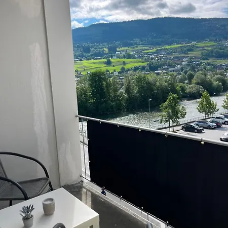 Luxury Balcony River View - Heart Of * Voss
